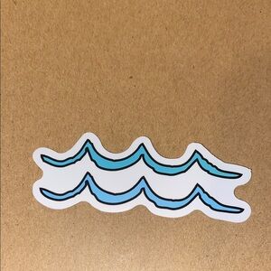 🌈20/$12🌈 Wave Design Sticker